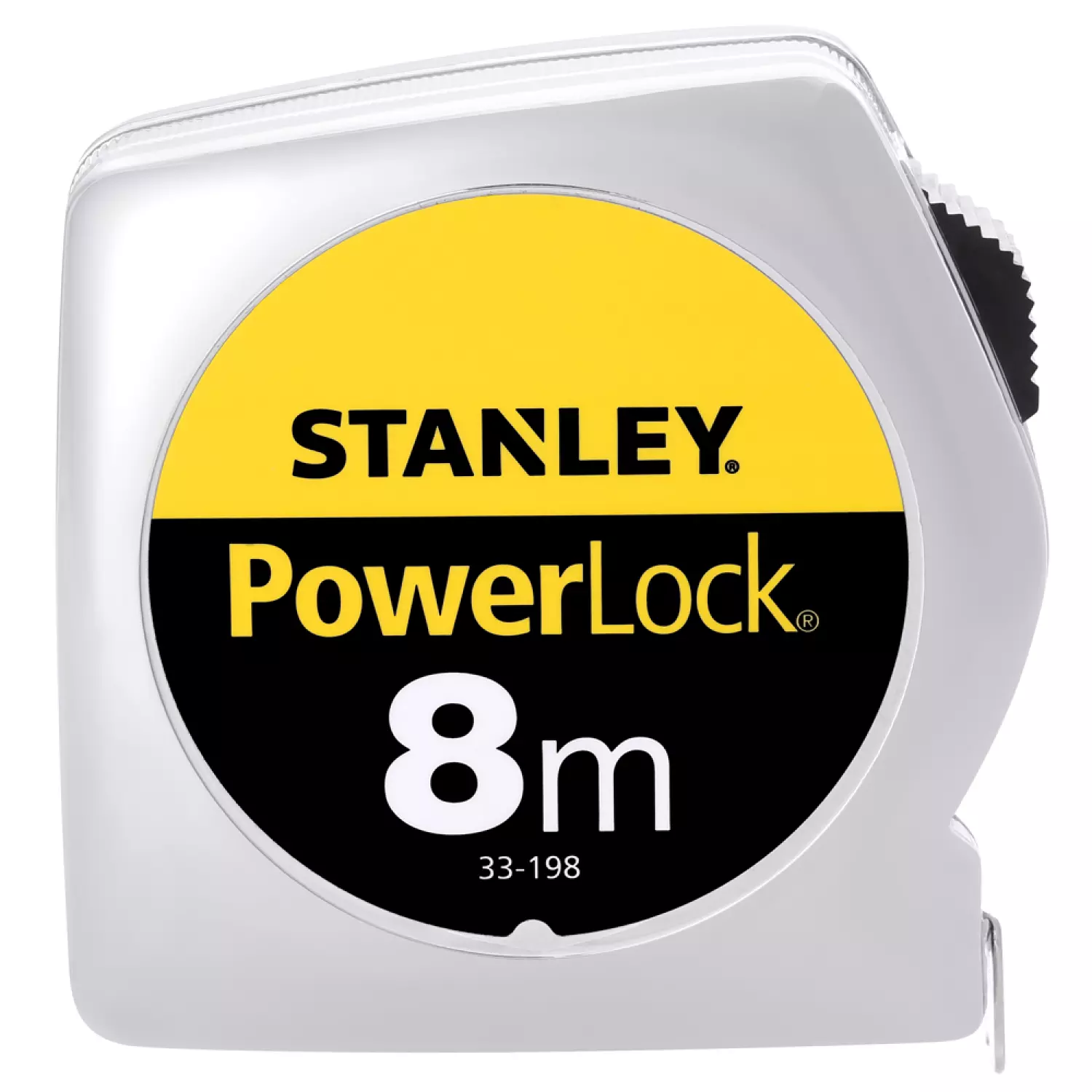 Stanley 0-33-198 PowerLock Classic ABS Rolmaat - 8m x 25mm