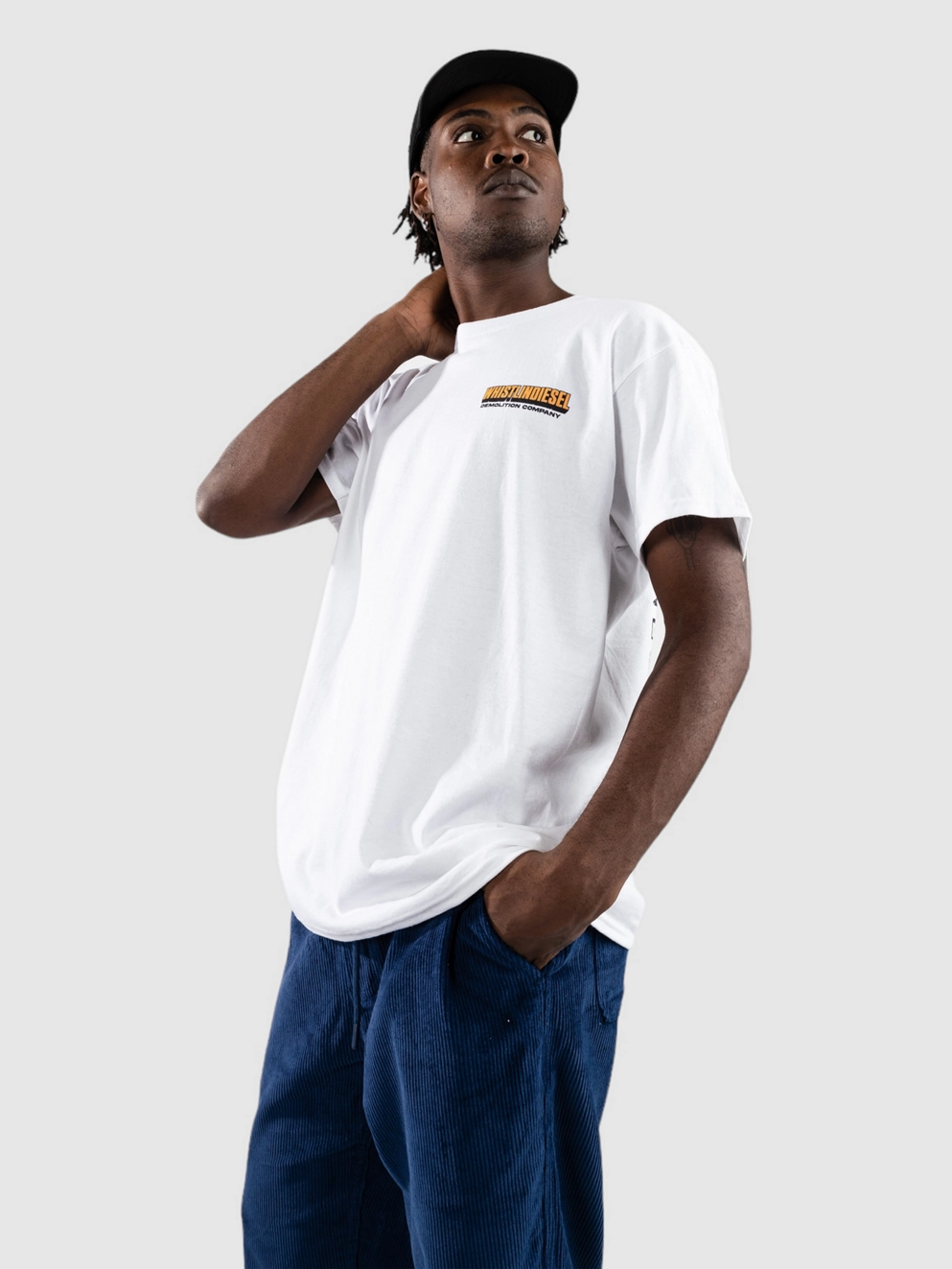 Whistlindiesel Break It T-Shirt white