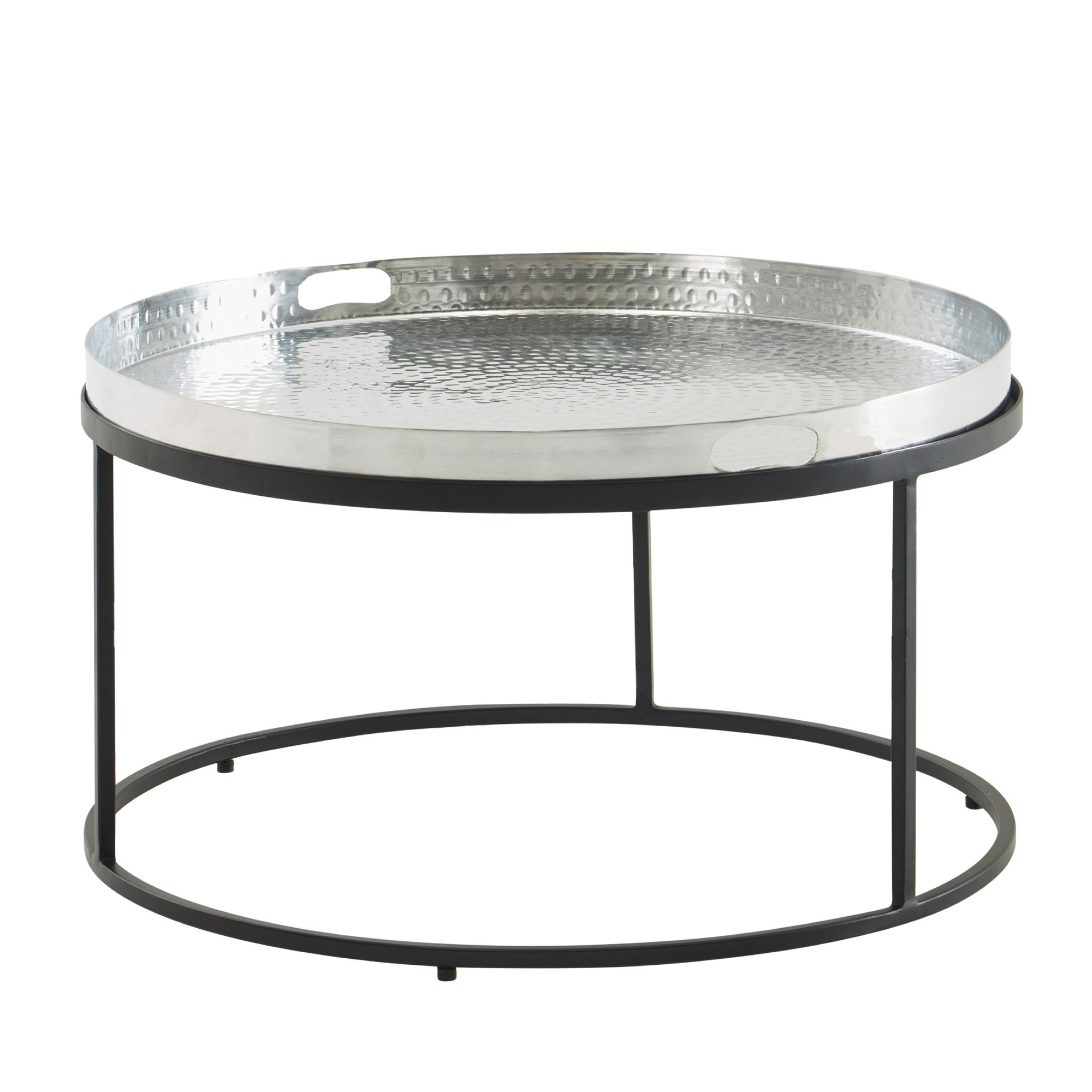 Couchtisch silber