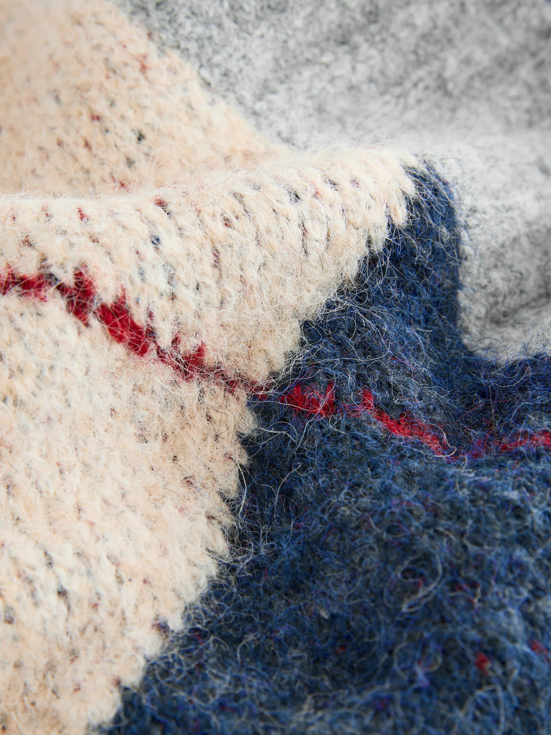 Blauw - Wrap Tie Cardigan