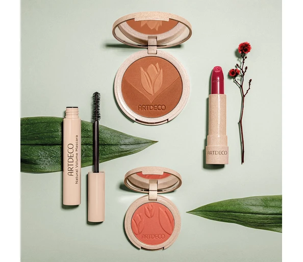 Artdeco green COUTURE Silky Powder Blush20 terracotta cheeks