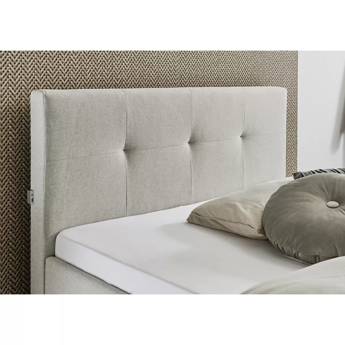 Polsterbett Catania II 140x200 Beige