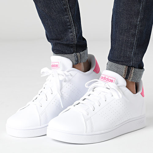 Baskets Femme Advantage K IG2512 Cloud White Pulse Magenta Wonder Quartz