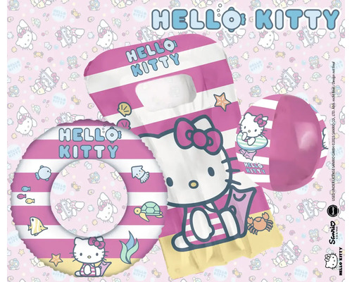 HELLO KITTY strandset, 3-delig.