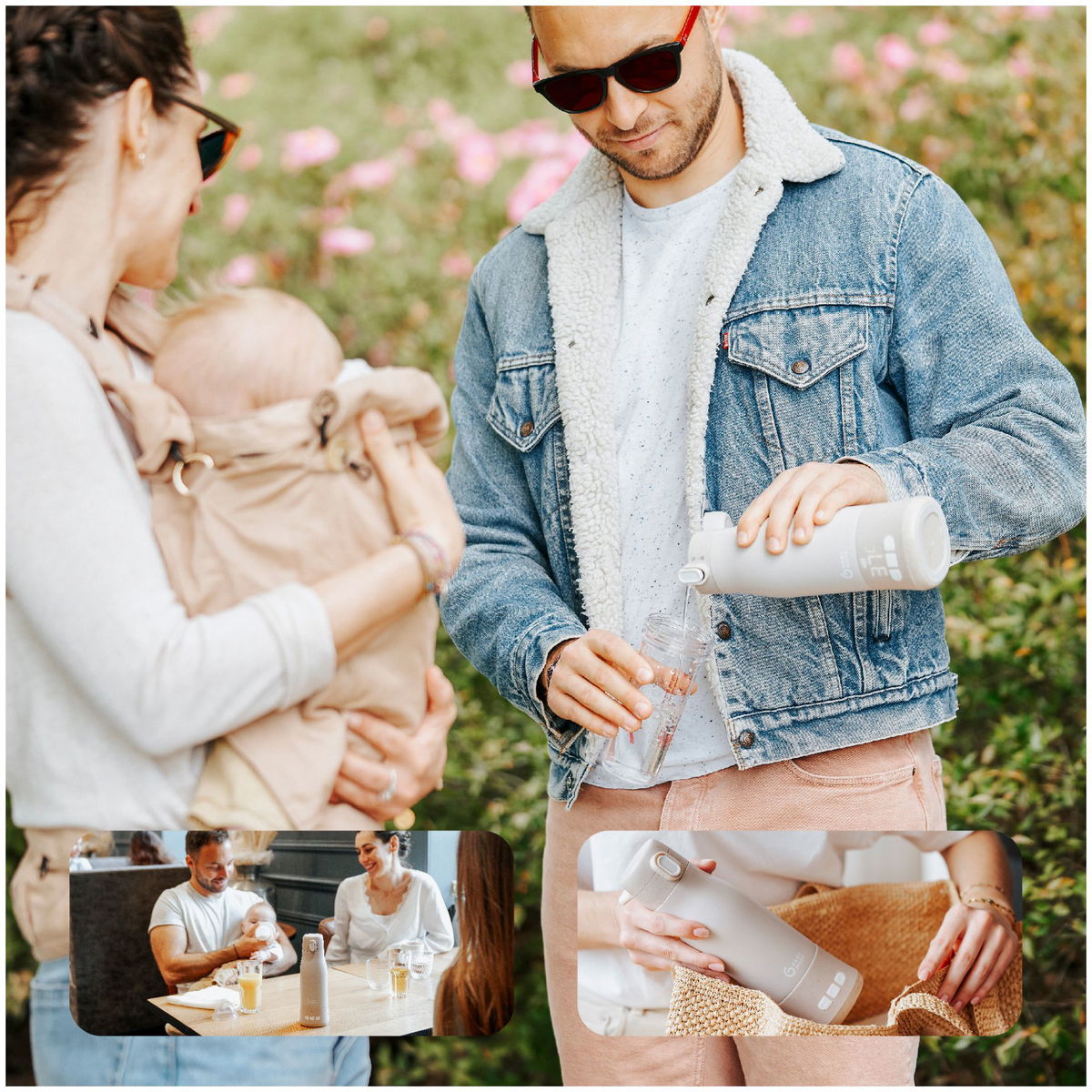 BabymoovBabymoov   Flaschenwärmer Moov and Feed beige