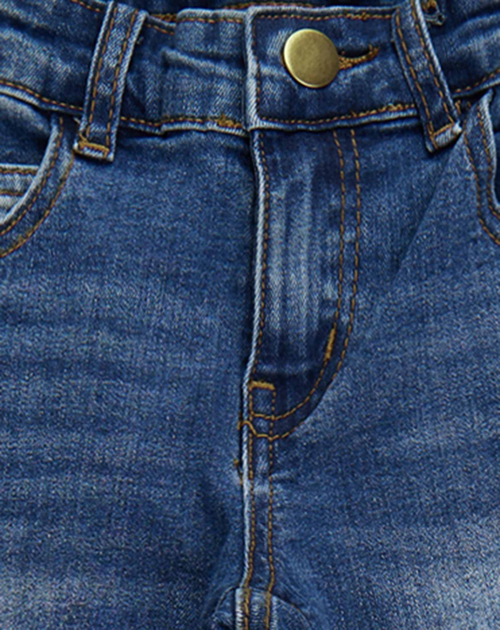 Jeans FLARED in light blue denim