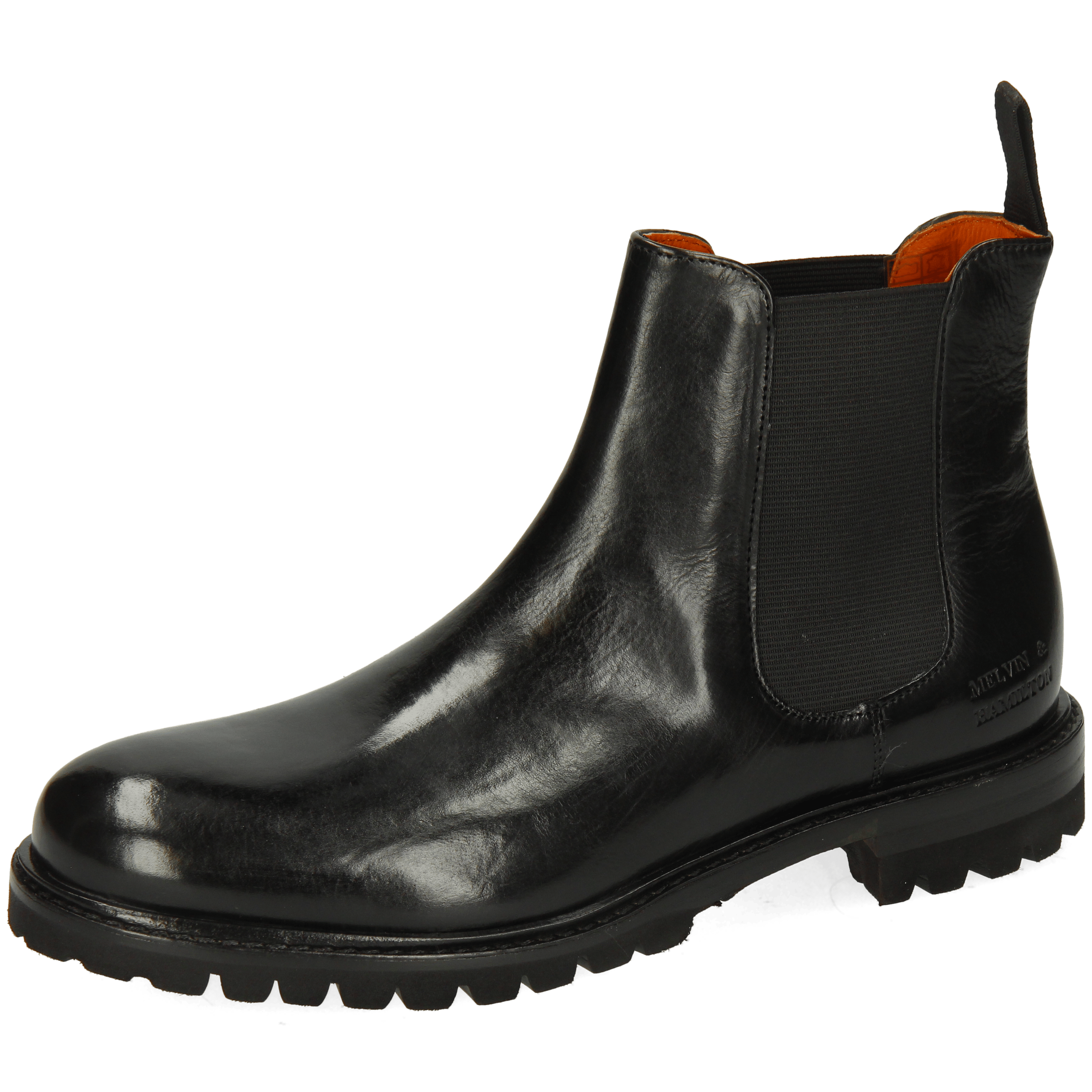 REGINE 8 - Bottines à talon plat | Noir