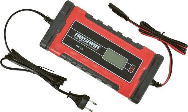 Absaar - Smartlader PRO 8.0 - Acculader - 12/24V - 8A