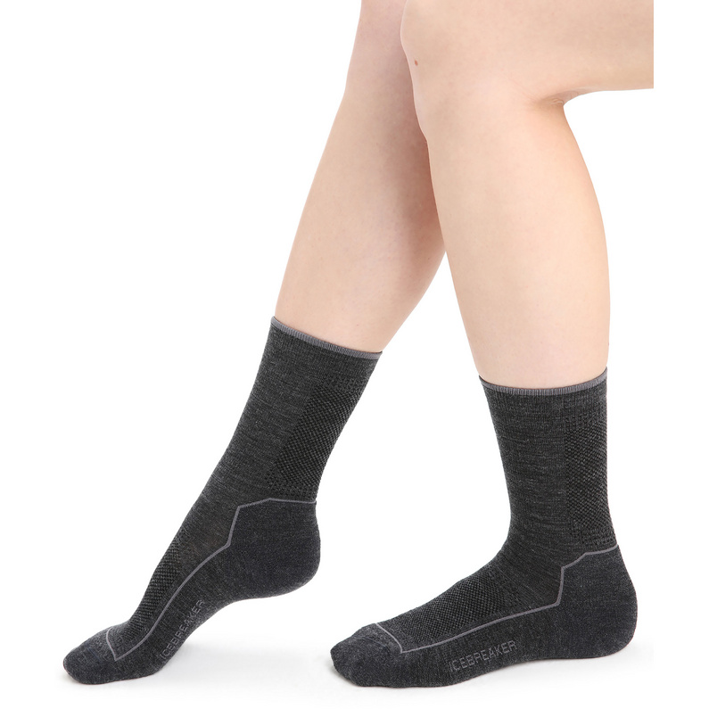 Icebreaker Damen Lifestyle Cool Lite 3Q Crew Socken