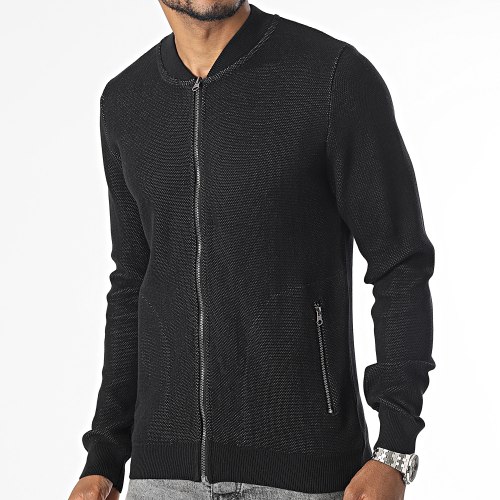 Veste Zippée Noir