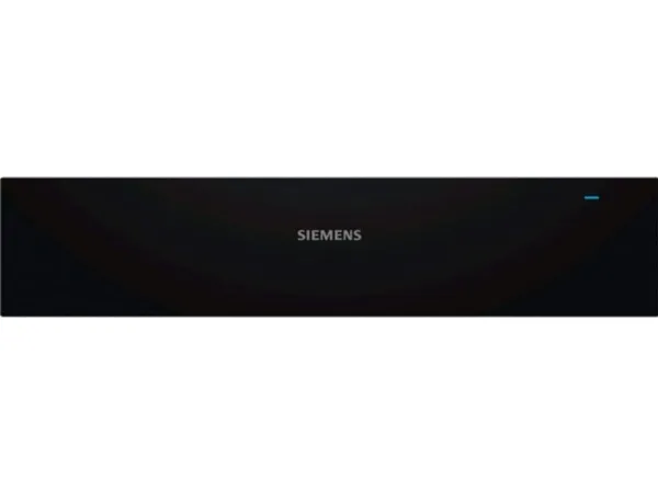 Siemens iQ500 BI510CNR0 - Varmeskuffe - til indbygning - niche - bredde: 56 cm - dybde: 55 cm - højde: 14 cm - sort/rustfrit stål