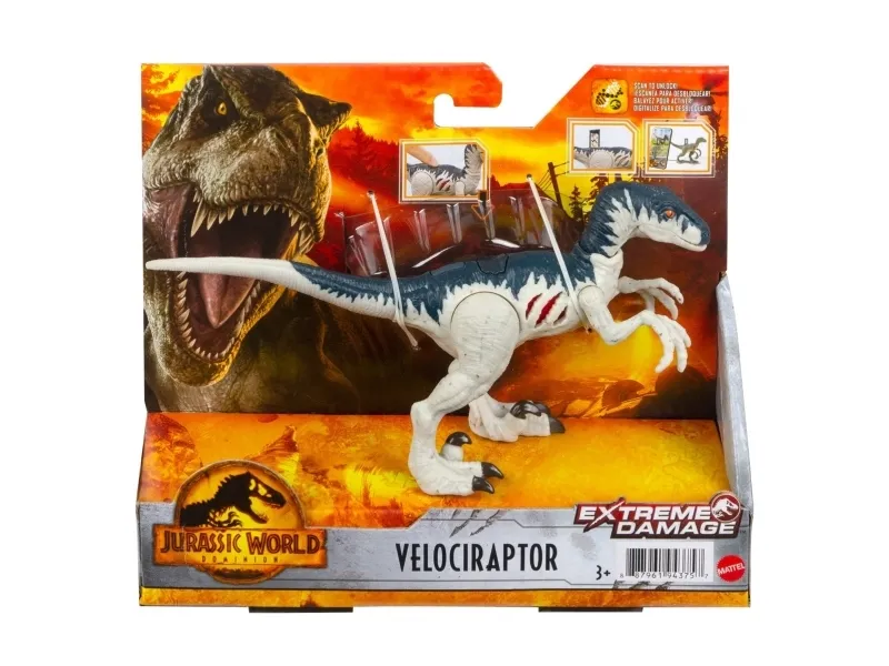 Jurassic World Extreme Damage Feature Dino Asst