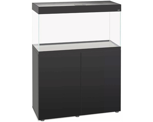 Aquarium AQUEL OPTI SET 125 met deksel en verlichting, 81 x 36 x 51 cm, zwart