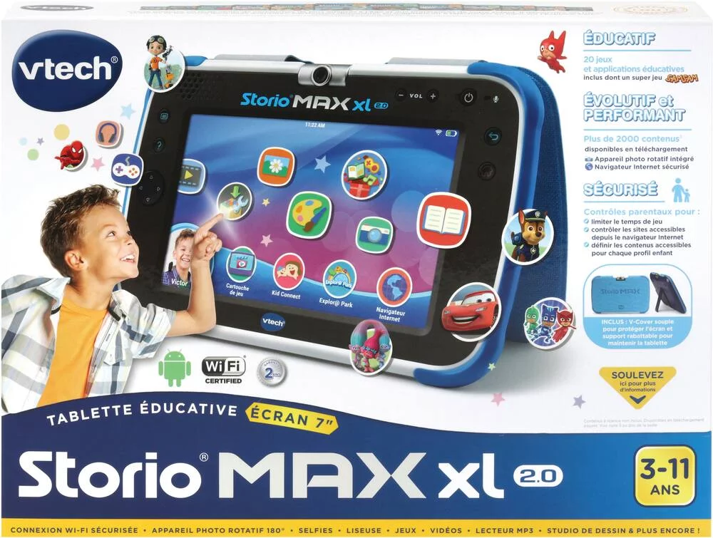 TABLETTE STORIO MAX XL 2.0 BLEUE