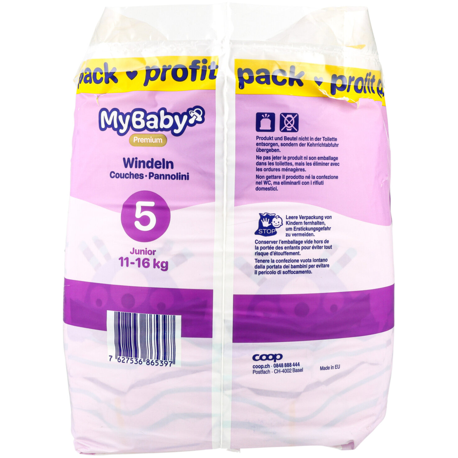 My Baby 5 Junior Profit Pack 76 Windeln
