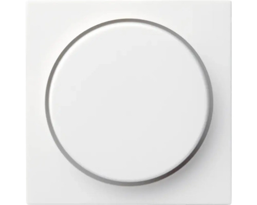Gira 065003 Afdekking met knop voor dimmer Standaard 55/Event/Event Opaak zuiver wit glanzend