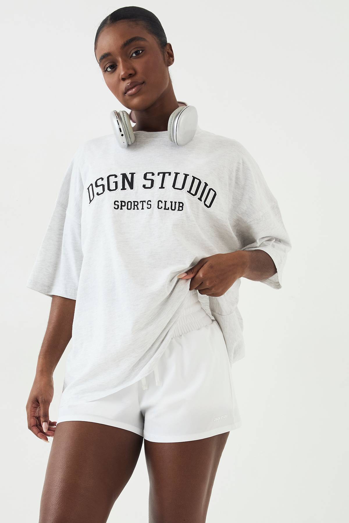 T-shirt Oversize à Appliqué DSGN Studio