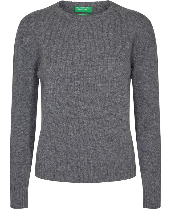 United Colors of Benetton SWEATER L/S Grå