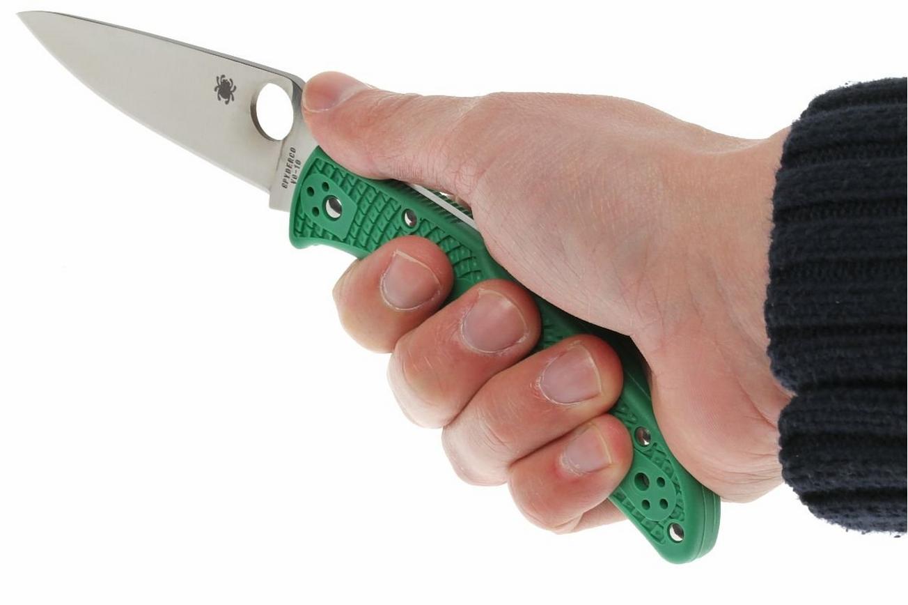 Spyderco Endura 4 Green C10FPGR zakmes