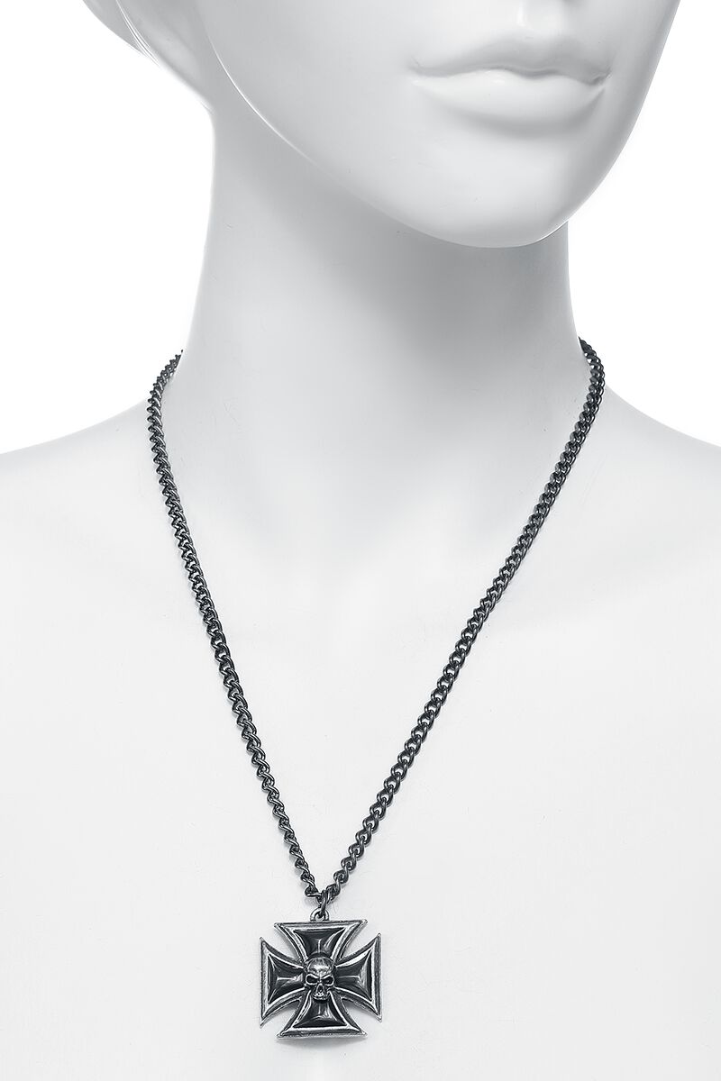 Croix Chevalier Noir | Alchemy Gothic Collier