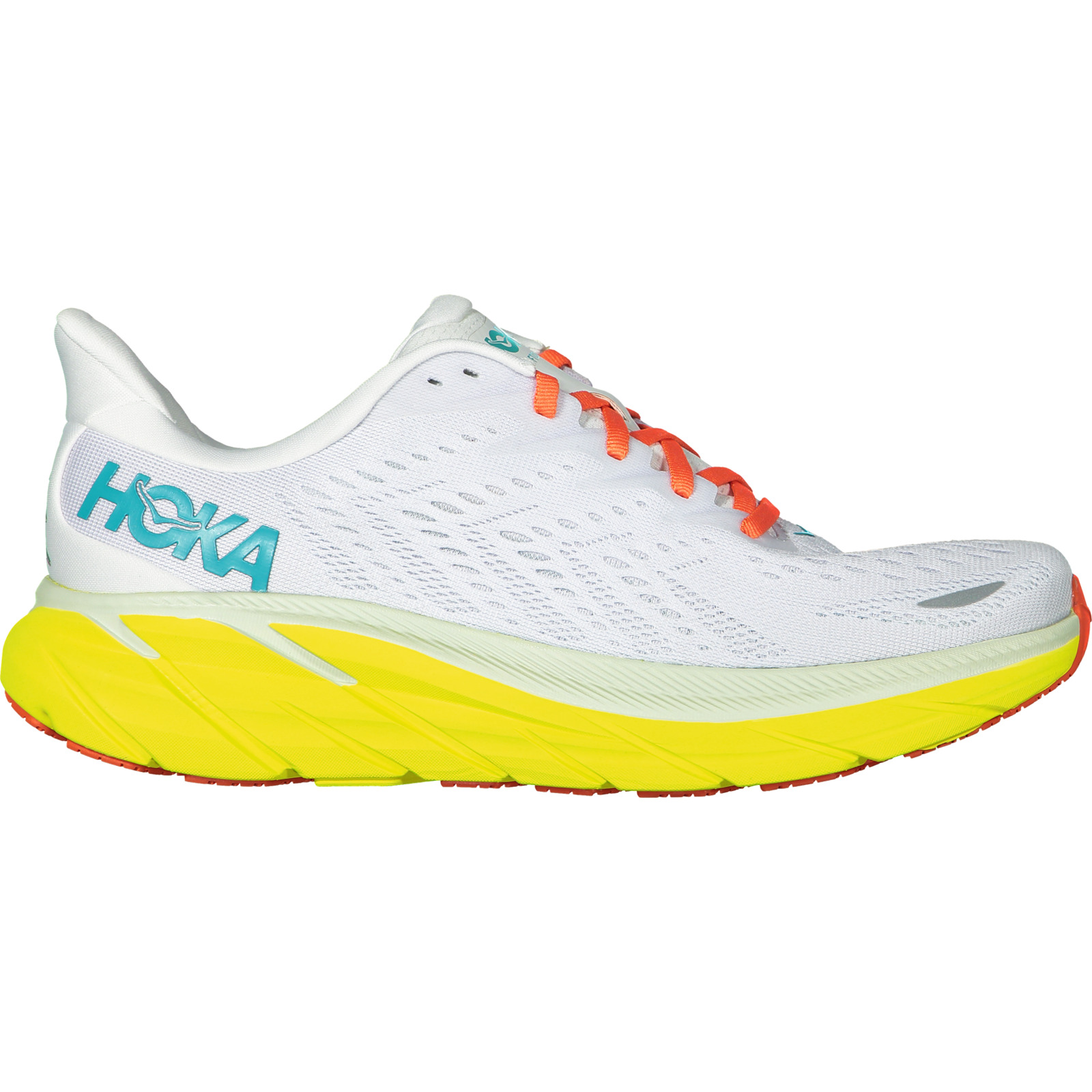 HOKA Clifton 8 Herren-Runningschuh weiss, 42 2/3
