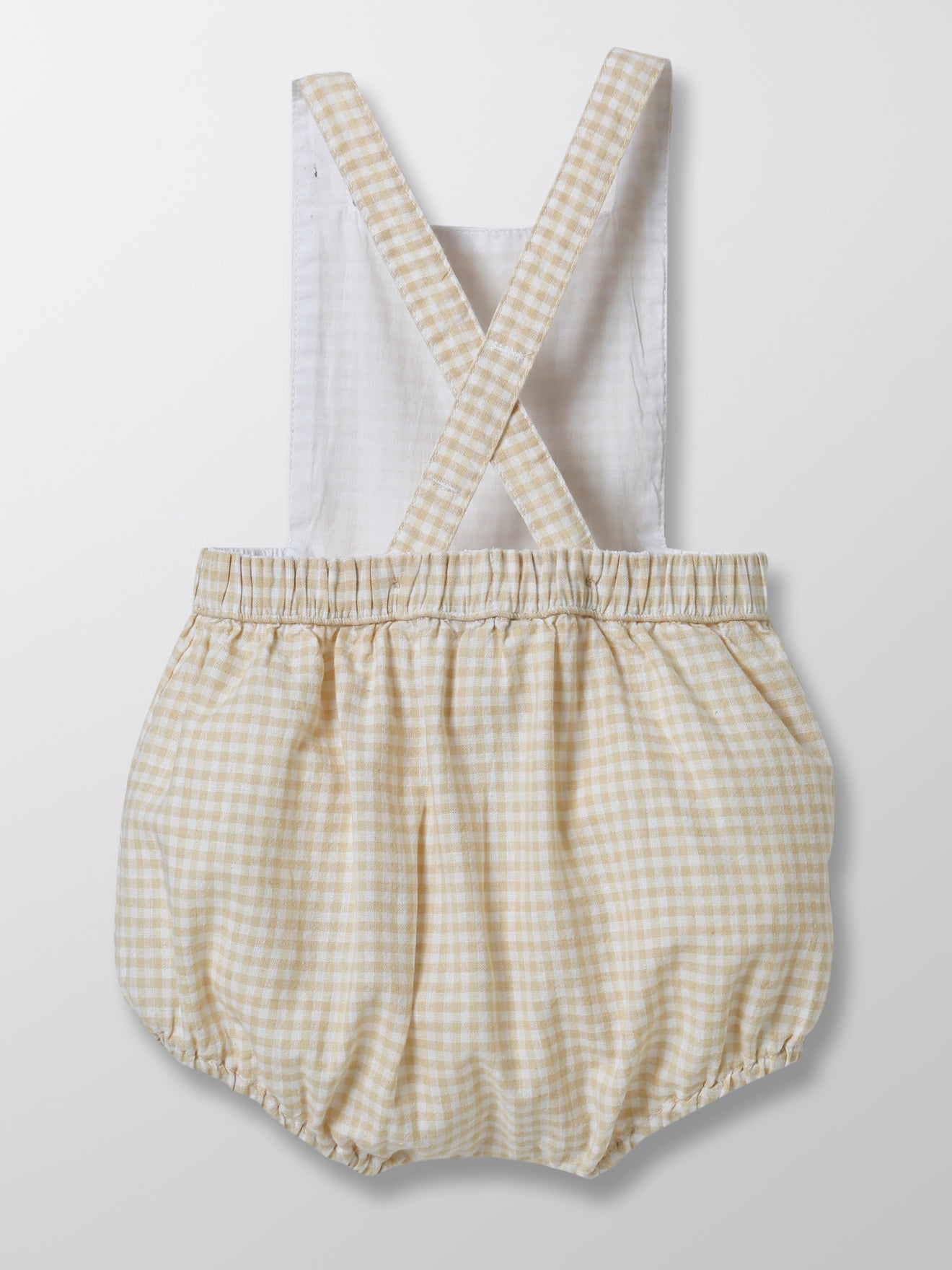 Barboteuse Bébé en lin et coton