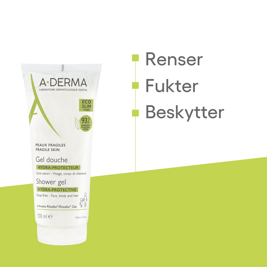 A-Derma Hydra-Protective Shower Gel 200 ml