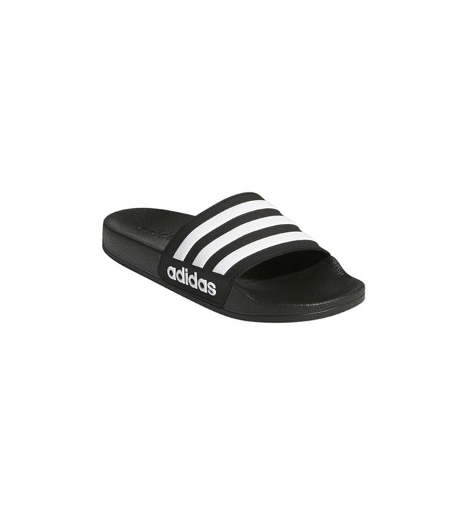 adidas ADILETTE SHOWER K CBLACK-FTWWHT-CBLACK