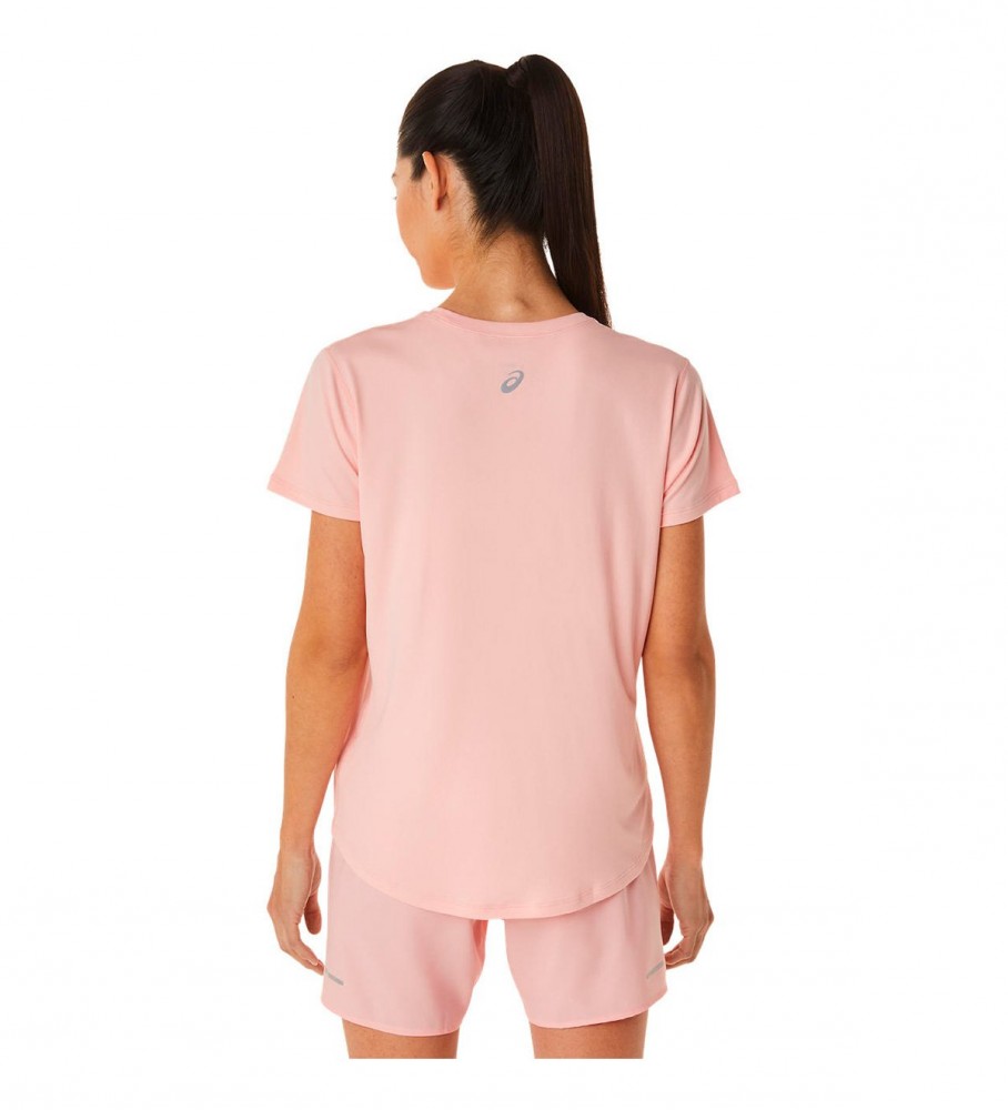 Camiseta rosa Asics Runkoyo