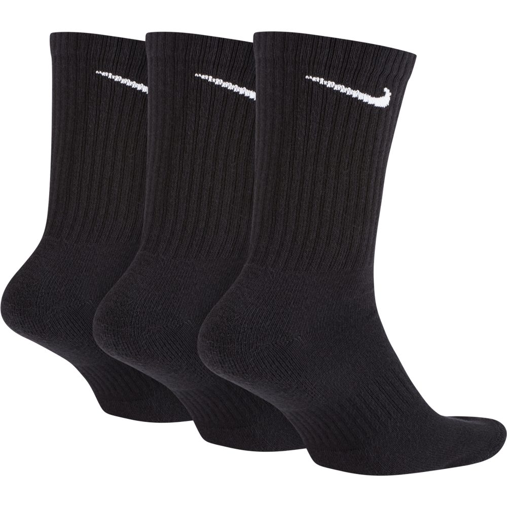 Nike Everyday Cush Crew 3 Paar Socken schwarz