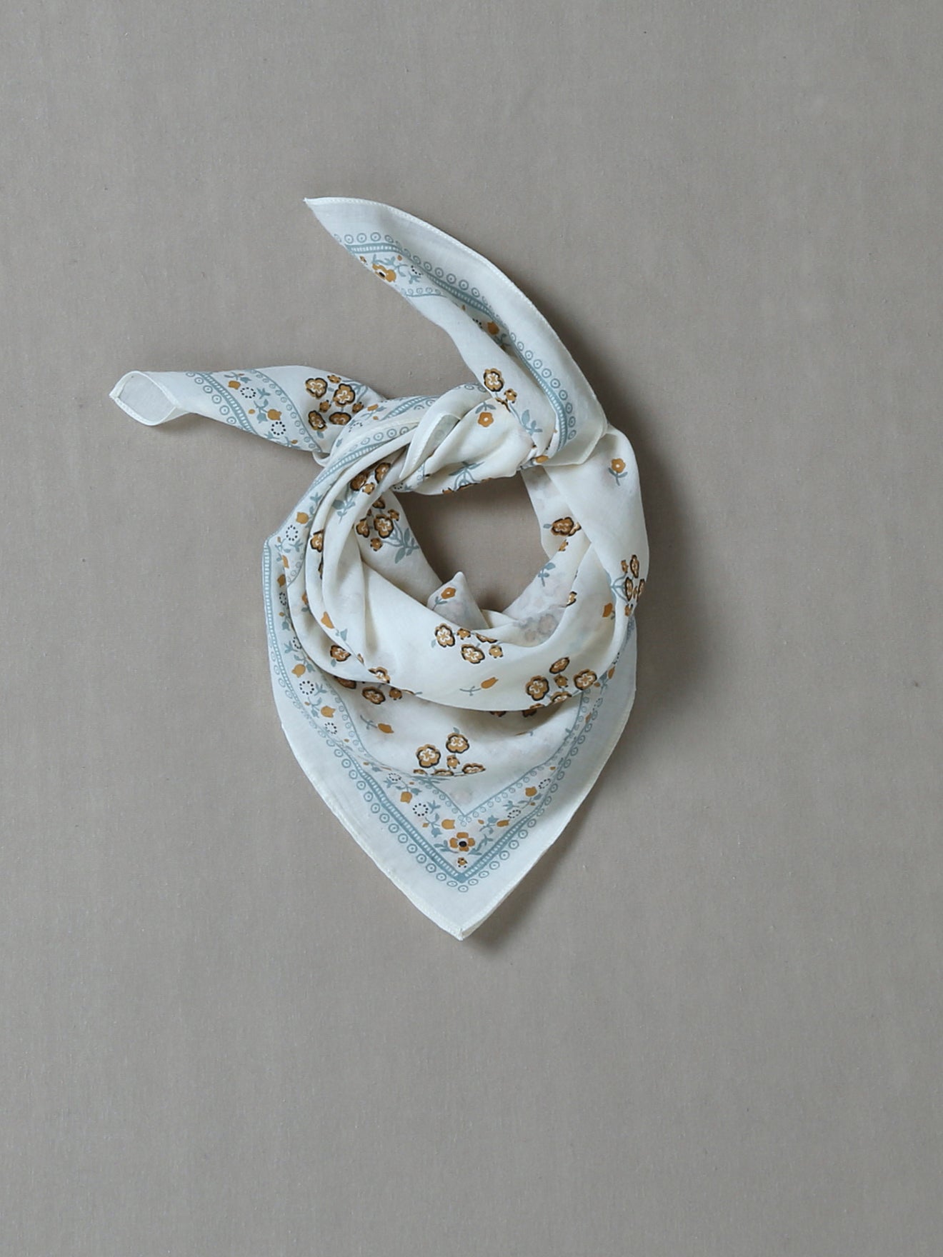 Bandana bouquet Fille - Coton biologique