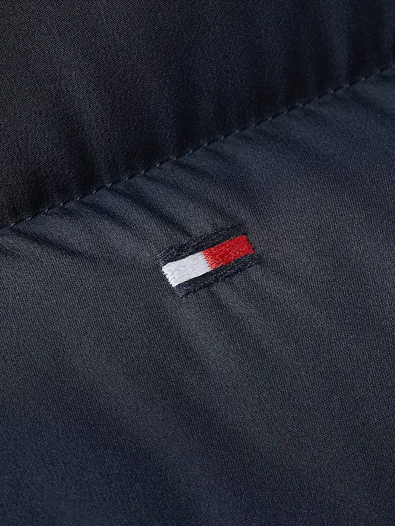 TOMMY HILFIGER Daunensteppgilet blau
