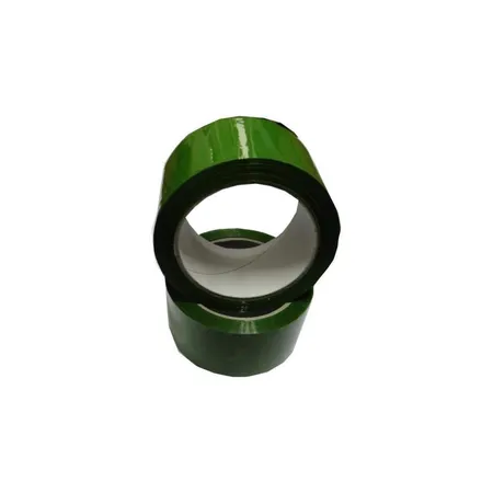 Livepac Office Klebeband / Paketband 66 m x 50 mm leise abrollend, grün, 12 Rollen