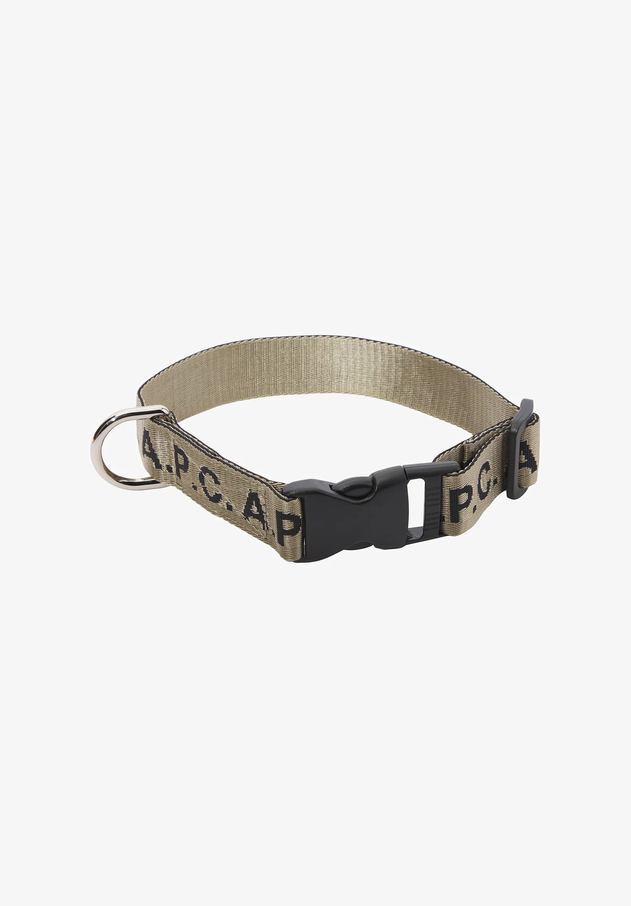 Collier Toutou Logo - Kaki