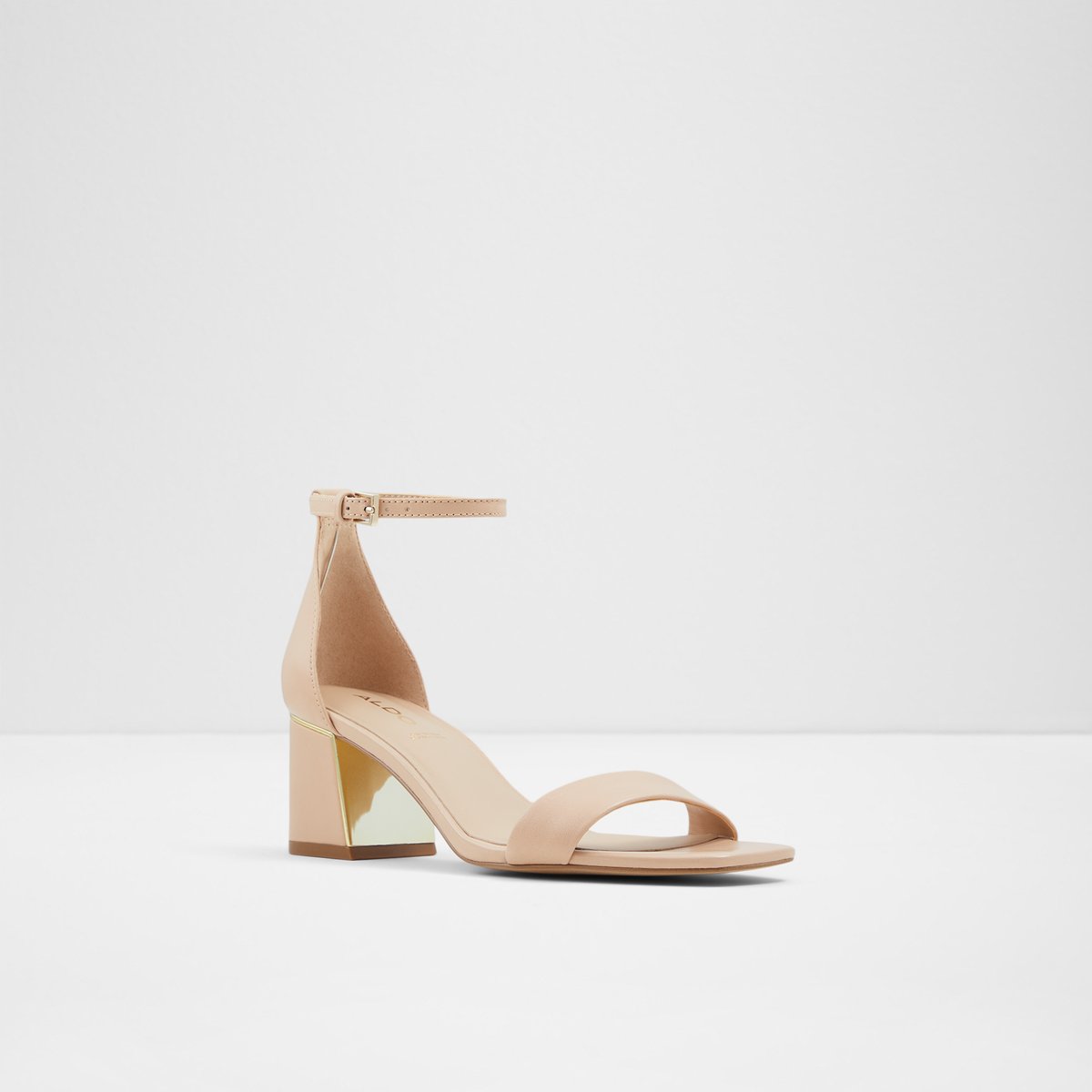 Kedeaviel Bone Leather Smooth Women Heeled sandals