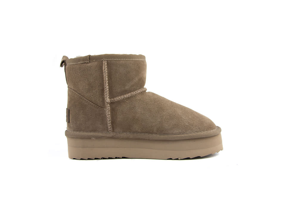 Warmbat Boots Wallaby Plateau Mud Suede