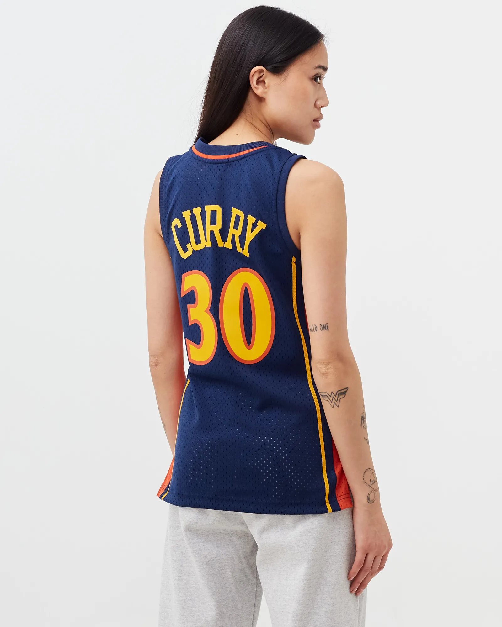 Mitchell & Ness NBA Women's Swingman Jersey Golden State Warriors 2009-10 Stephen Curry #30