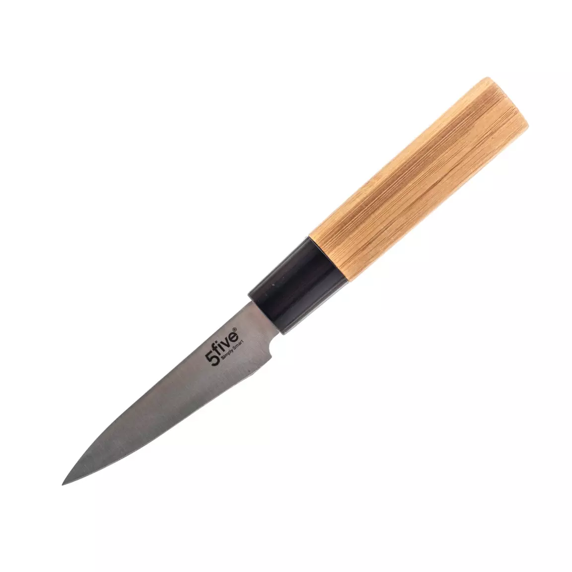 Bloc de 5 couteaux bambou Naturel