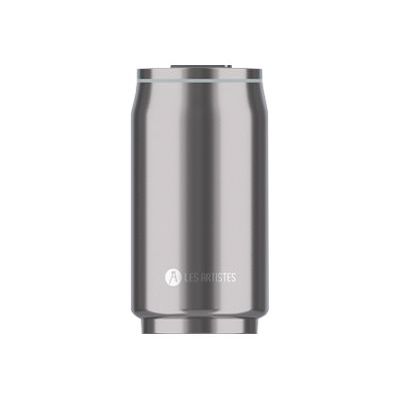 Les Artistes Paris - Canette isotherme - argent - 280 ml - acier inoxydable
