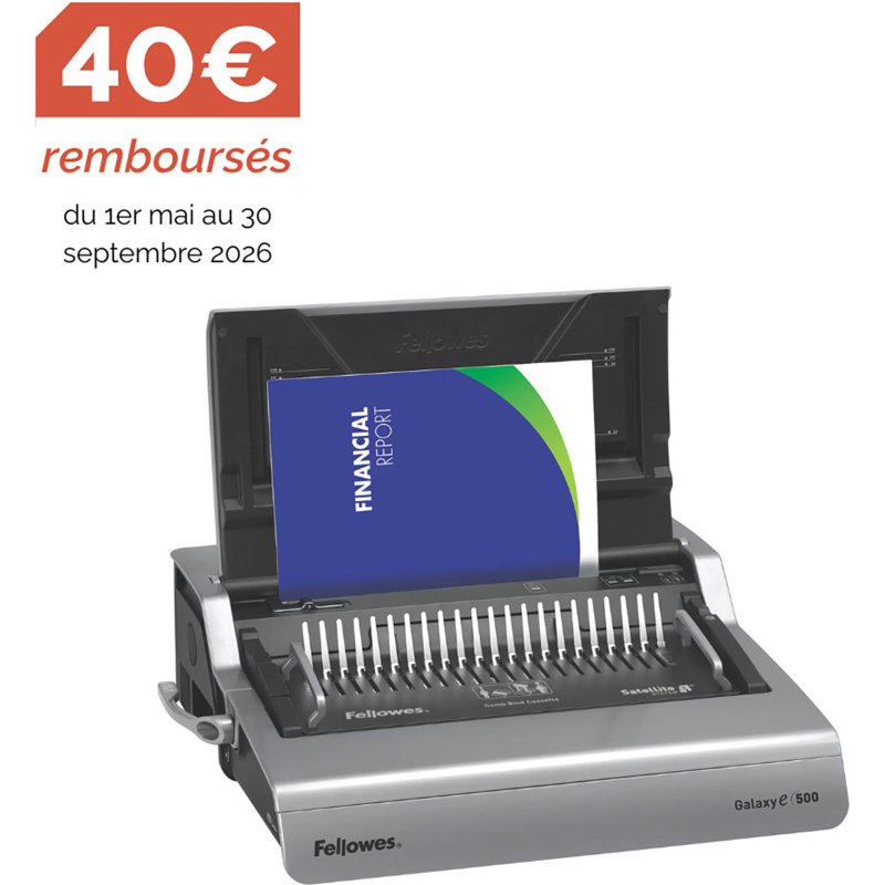 Relieuse Fellowes Galaxy électrique