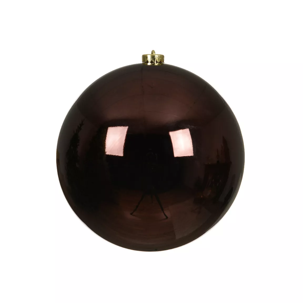 Boule de Noël (D200 mm) Alpine Noir truffé
