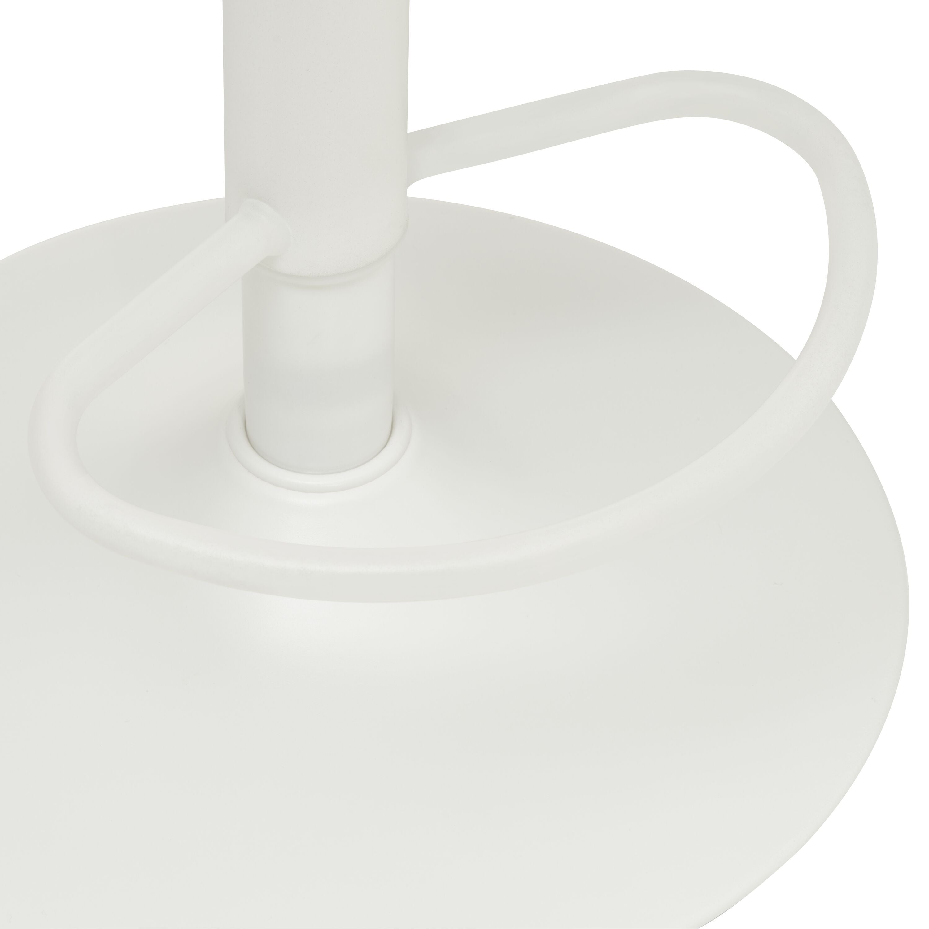 DONATO Barhocker - Weiss / B: 40.0 cm x T: 40.0 cm x H: 80.0 cm