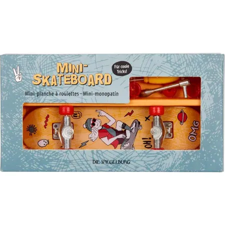Die Spiegelburg Mini-Skateboard - skate-aid, 1 Stück, 2-fach sortiert