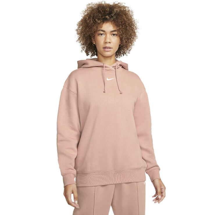 Nike sportswear essential fleece hoodie Pink