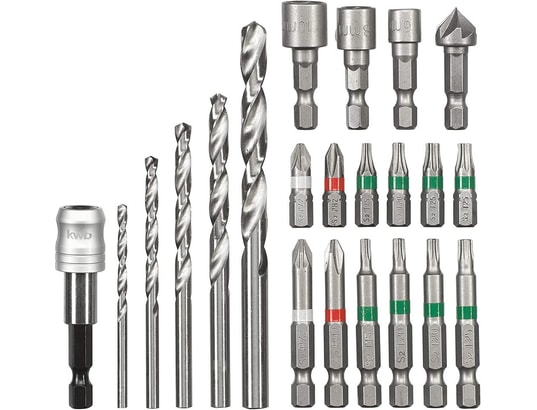 KWB - Coffret embouts de vissage Accessoires pour perceuse visseuse sans fil bit-bohrerbox 2...
