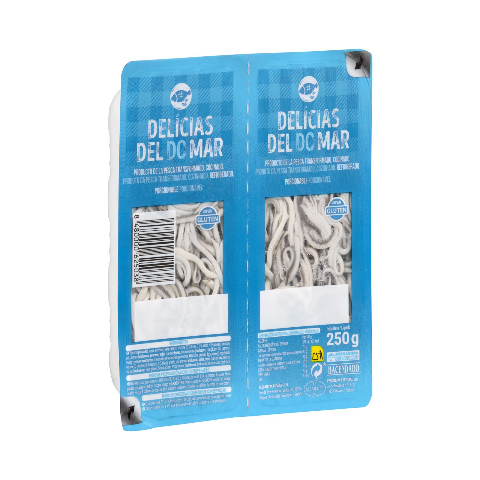 Délices de la mer Hacendado Surimi