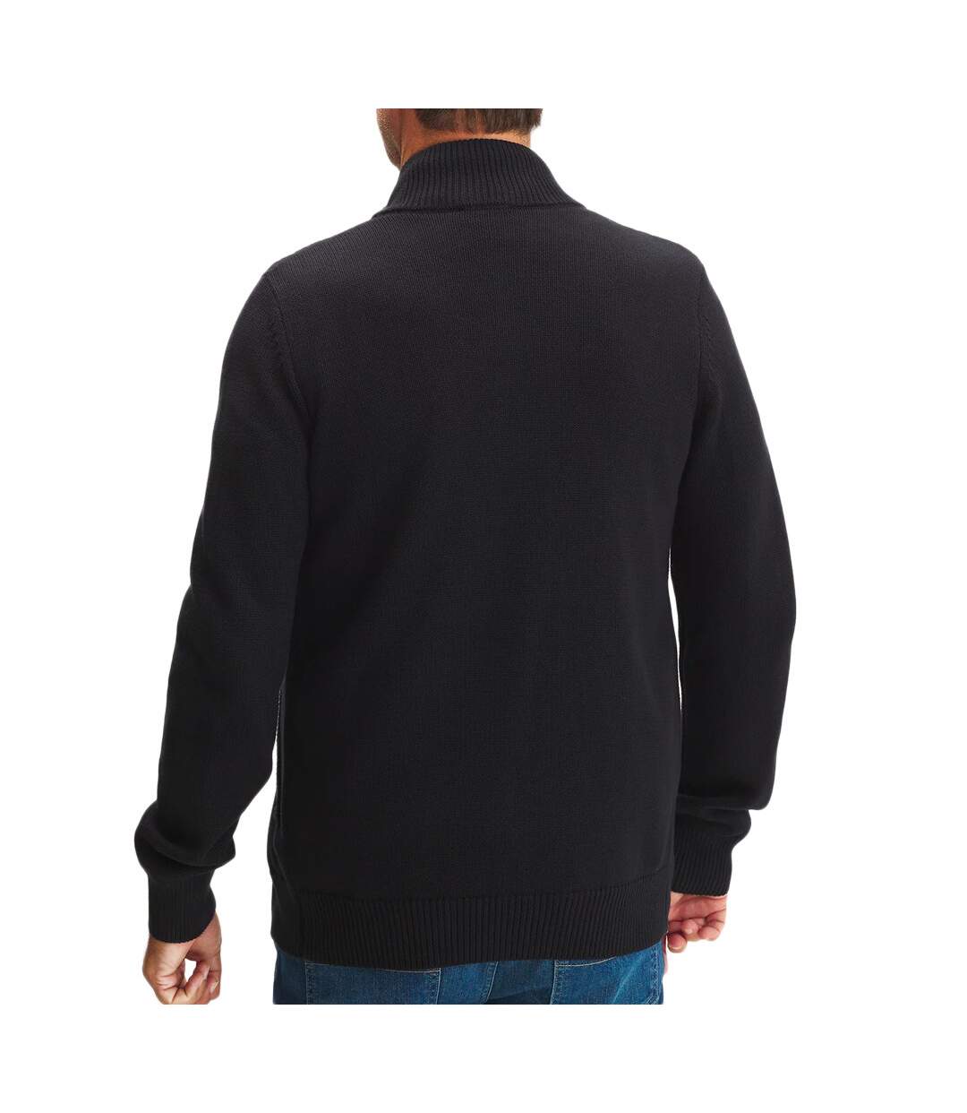 Gilet Zippé Noir Homme TBS Berlyl