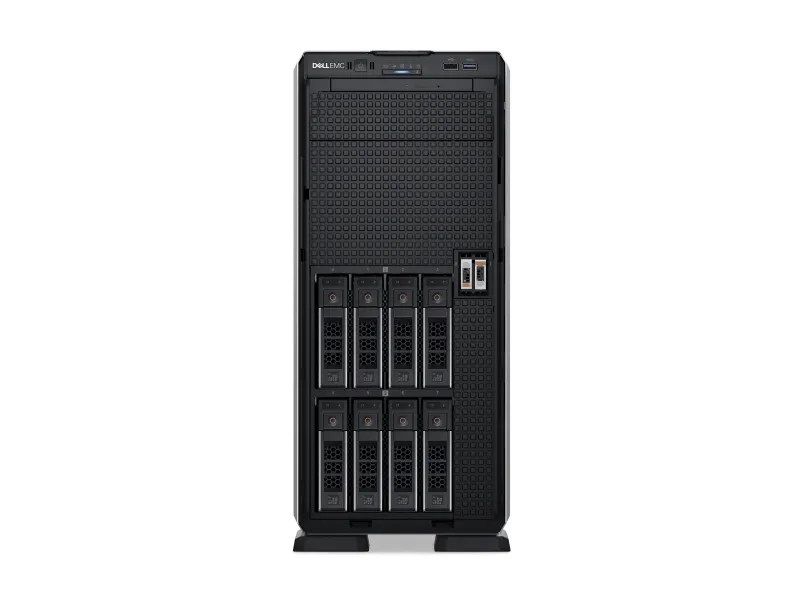Dell PowerEdge T550 - Server - tower 2-vejs - 1 x Xeon Silver 4310 / op til 3.3 GHz - RAM 16 GB - SAS - hot-swap 3.5