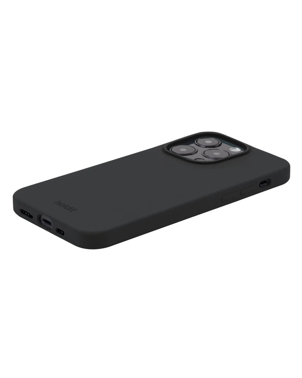 Holdit  iPhone 15 Pro Silicone cover - sort