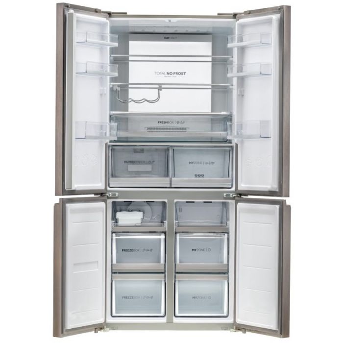 Haier Side-by-Side Cube 83 Serie 7 HTF-508DGS7 Iconic Glass